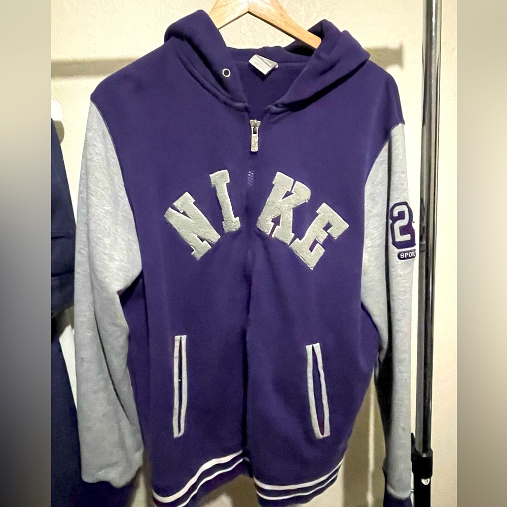 Y2K NIKE VARSITY HOODIE